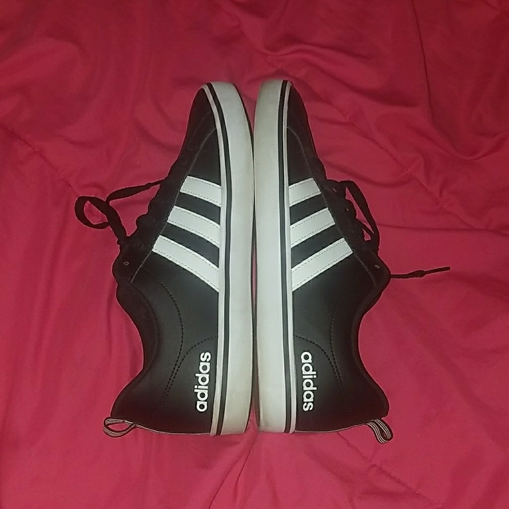 Adidas shoes.